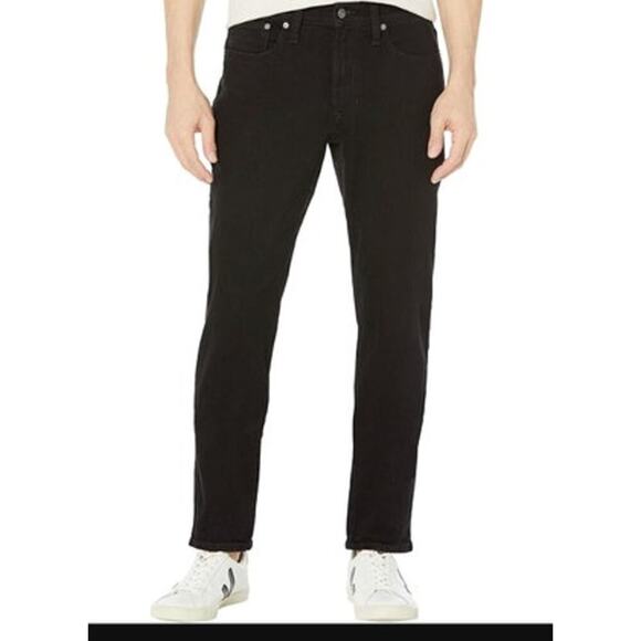 Madewell The  Athletic All Day Slim Pant Brown NWT  32X32 Men - Picture 1 of 8